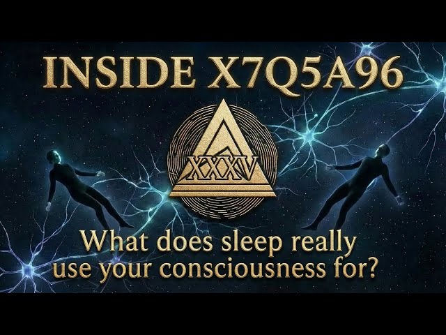 X7Q5A96 🎇 THE BOOK OF THE CHOSEN. Chapter 35: What does sleep really use your consciousness for?