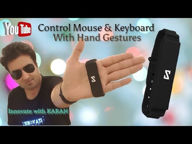 KAI - Gesture Controller - Makes Your Hand Movements A Keyboard And Mouse For Your PC - Smart Gadget