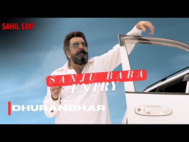 ENTRY OF JINN | SANJAY DUTT | SP CHAUDHARY ASLAM | DHURANDHAR