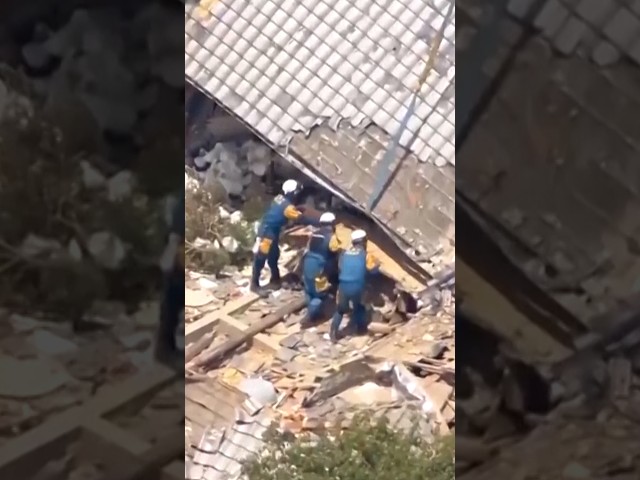 Southern Japan earthquake leaves widespread destruction as rescue efforts continue