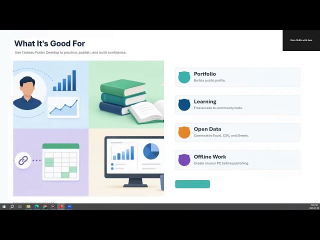 Tableau Public Desktop Tutorial for Beginners: What It Is