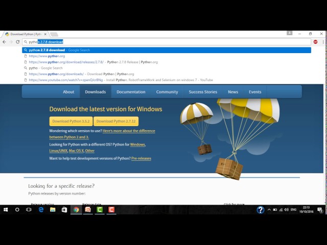 RobotFramework Installation