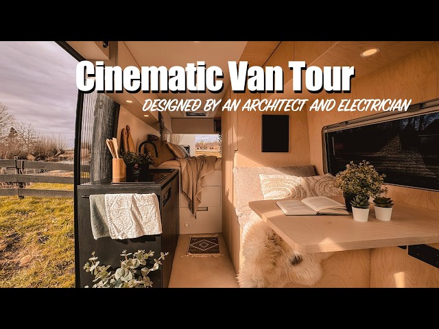 Cinematic Van Tour | Architect & Electrician Built Fiat Ducato