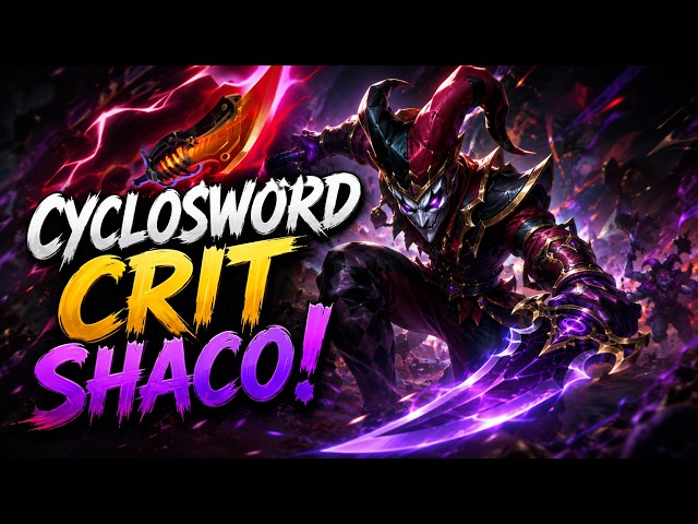 Cyclosword Crit Shaco - Season 16 Ranked [League of Legends] Full Gameplay - Infernal Shaco