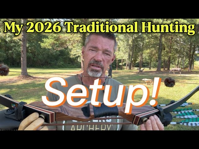 My 2026 Traditional Bowhunting Setup You’d Probably Never Guess!