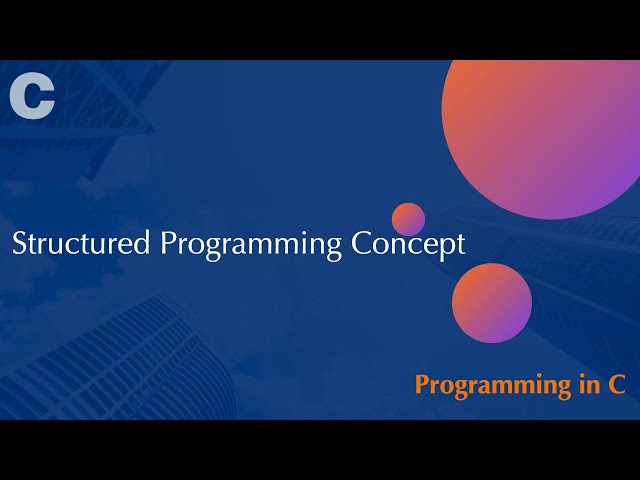 Structured Programming Concept