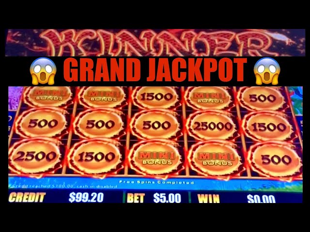 😱 GRAND JACKPOT 🥳 DRAGON LINK PEACE & LONG LIFE SLOT MACHINE 🎰