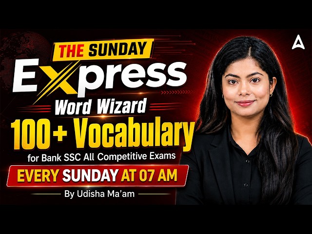 100+ English Vocabulary Words | Complete Revision for Competitive Exams 2026