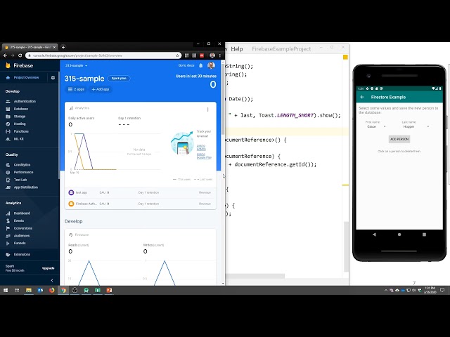 Intro to the Firestore plus a RecyclerView