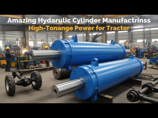 The Power Behind the Giants: High-Tonnage Hydraulic Cylinder Manufacturing