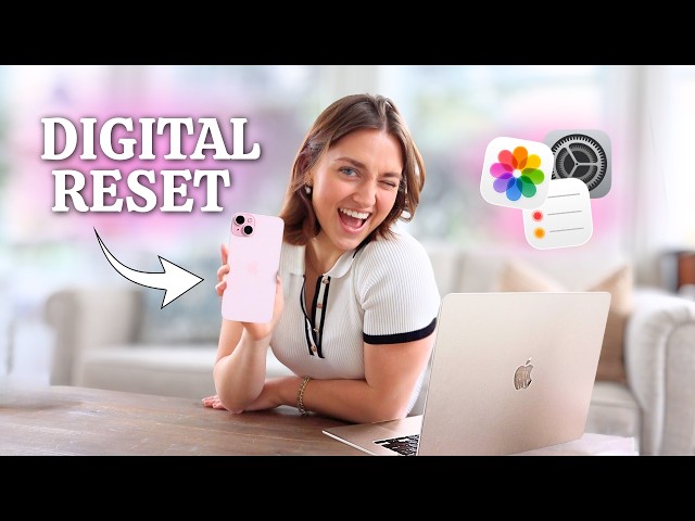 Digital Declutter & Reset for Spring 2026! (iPhone + MacBook)