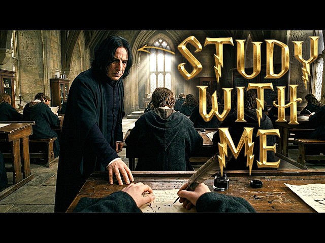 3 Hours of Severus Snape To Help You Study/Focus/Work