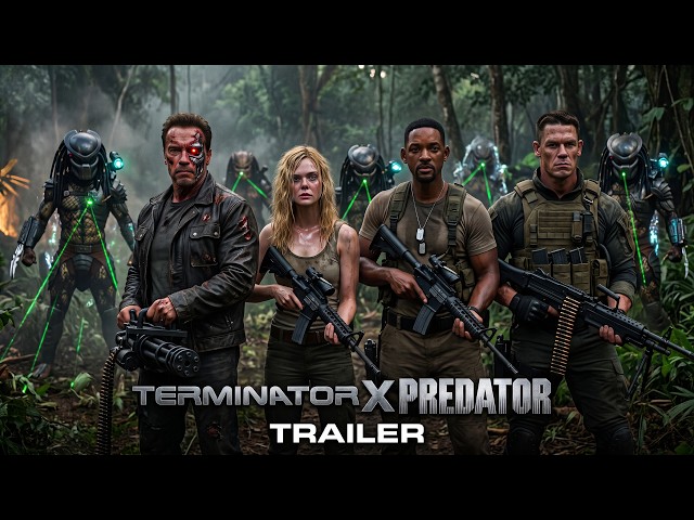 Terminator x Predator (2027) – Arnold Schwarzenegger, Elle Fanning, John Cena | Concept Trailer