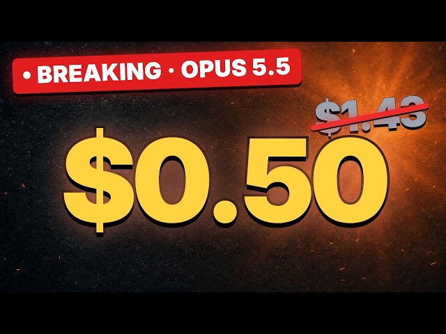 BREAKING: Claude Opus 5.5 Does Fable's Job for a Third of the Price