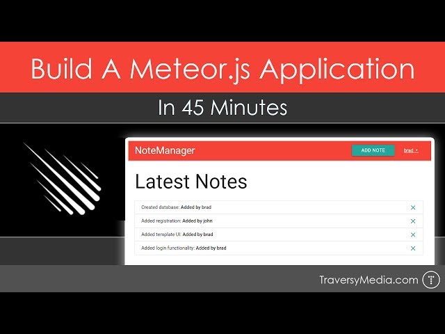 Build A Meteor.js App In 45 Minutes