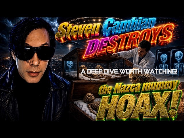 Steven Cambian DESTROYS The Nazca mummy HOAX! (A deep dive)