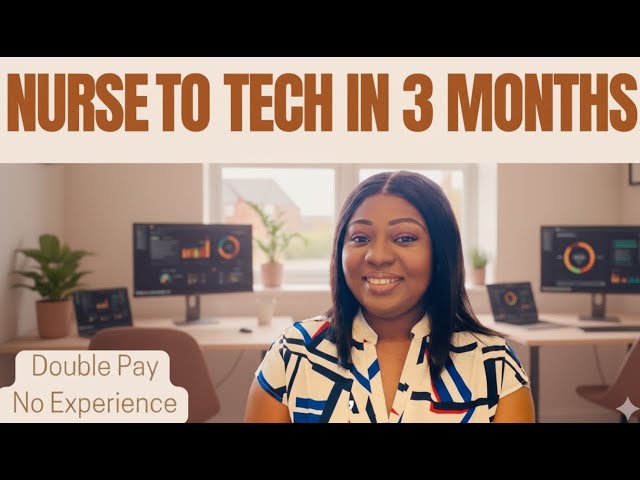 How I Went From Nurse to Tech In 3 Months | No Degree, No Experience