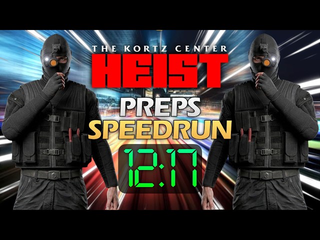 2-Player Kortz Center Heist Mandatory Preps Speedrun (12:17)