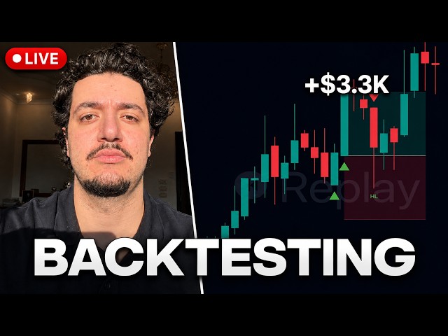 Watch Me Live Backtest My 85% WR No Wick Strategy On Futures