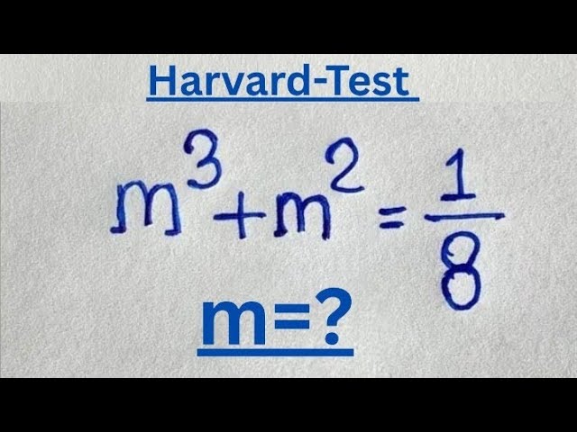 USA | Can you solve this? | Math Olympiad 