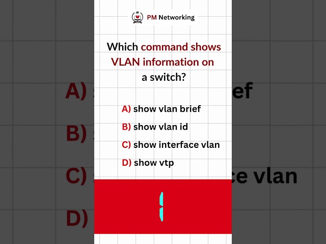 CCNA Exam Question with Answer #ccna #ccnp #network engineer #pmnetworking