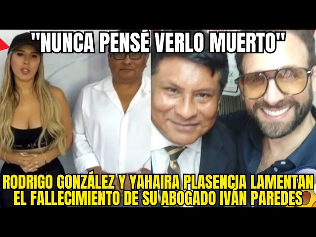 Ivan Paredes shocks the entertainment world with his death, and Rodrigo Gonzalez mourns his passing.