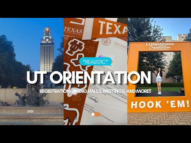 What UT Austin Orientation is ACTUALLY Like 🤘🧡 | itsmaddieeeshen