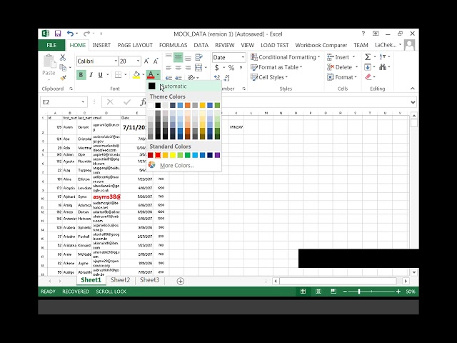 Webinar: Excel Made Easy for the Very Beginner-2017-08-22