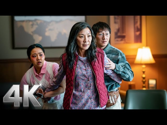 Michelle Yeoh Unlocks Her Powers Mid-Fight | Everything Everywhere All at Once | CLIP 💥 4K