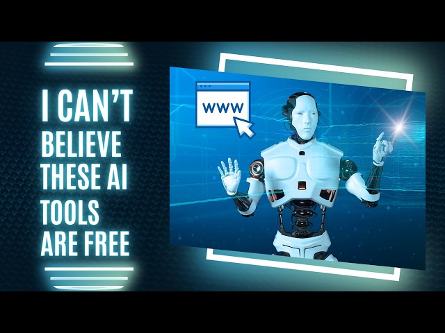 I Can't Believe These AI Tools Are Free