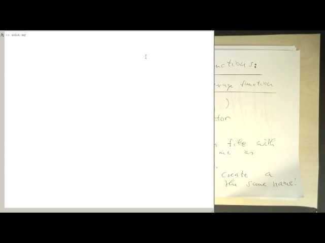 MATLAB: defining functions (#012)