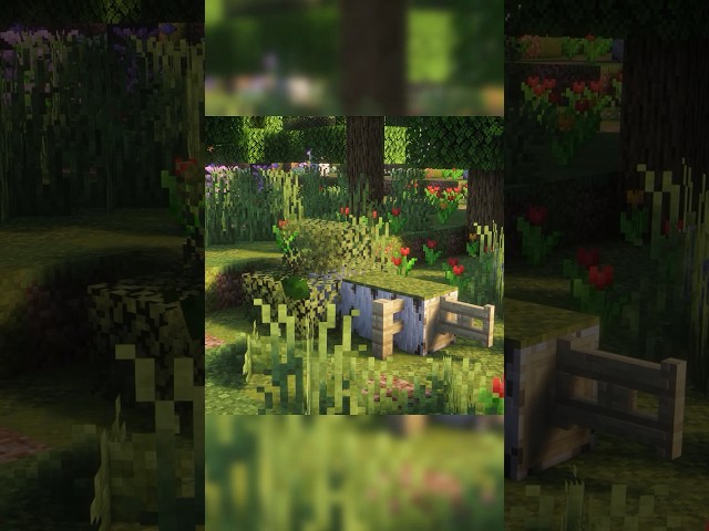 Your Minecraft Forest NEEDS This Fallen Tree Hack 🪵🍃