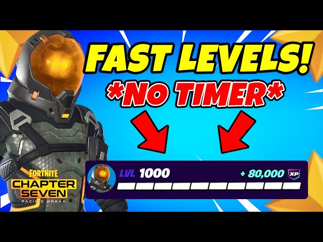 NO TIMER Fortnite XP MAP to LEVEL UP FAST in Chapter 7 Season 1 (Earn XP)