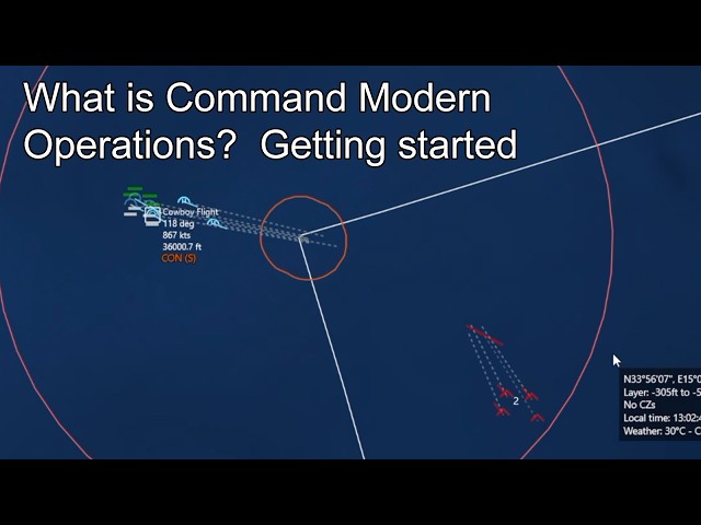 What is Command Modern Operations?  Getting started.