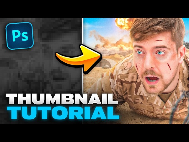 How to Make a MrBeast Thumbnail in Photoshop