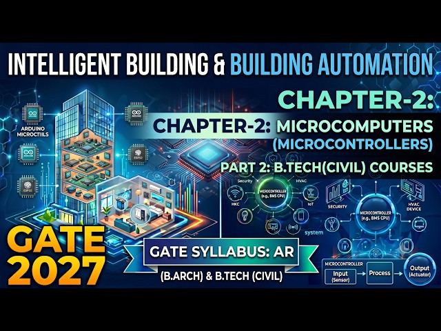 Understanding the Microcontrollers #architectureentrance #civilengineering