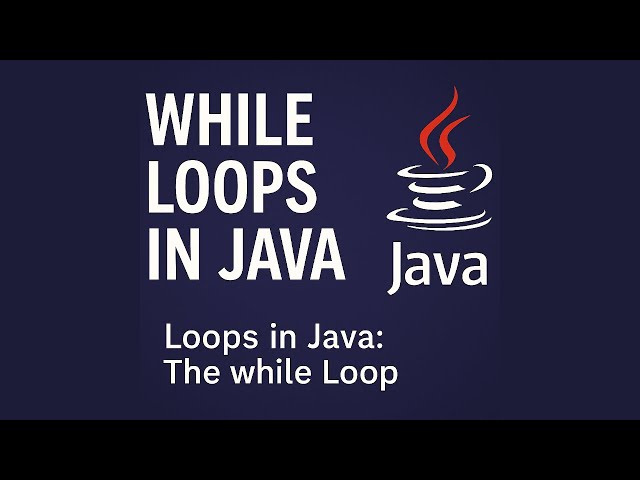 While loops in Java
