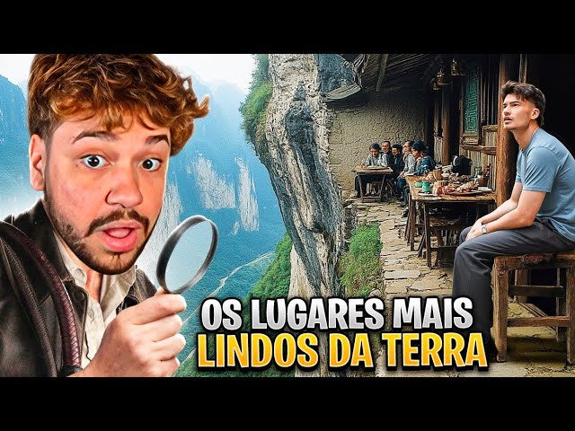 CONHECENDO OS LUGARES MAIS LINDOS DA TERRA! - React WillNE