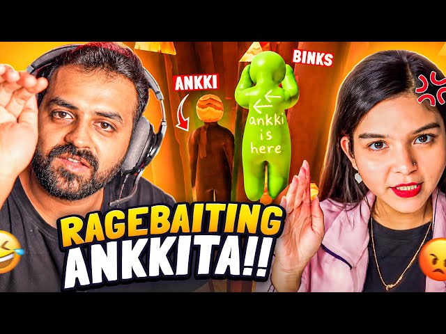 Ragebaiting My Bestie @AnkkitaC in Meccha Chameleon 🤣🎨
