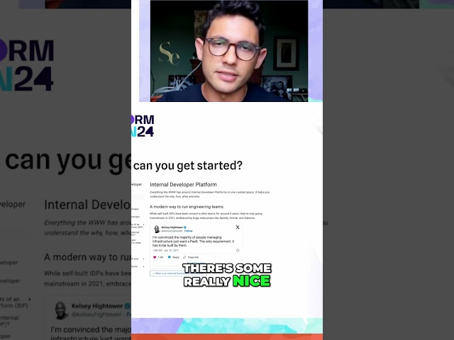 Internal Developer Platforms: Key Principles & Resources #shorts