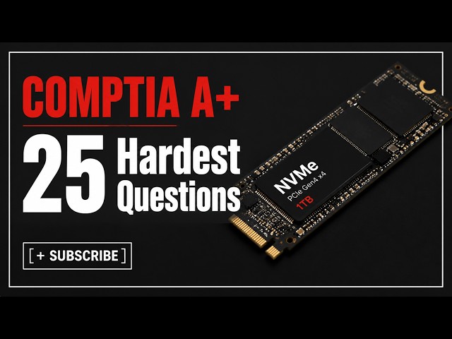CompTIA A+ Core 1 Practice Questions, Exam 220-1201#comptiaexam #comptiaa #comptiaaplus