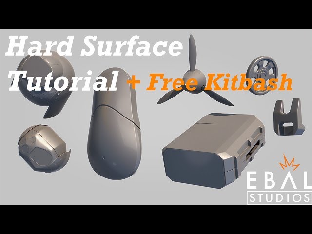 Hard Surface Modeling Timelapse & Tutorial