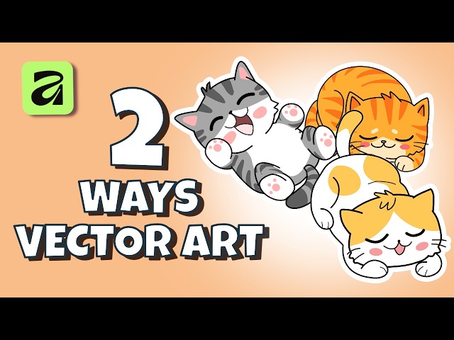2 Tips for Drawing  Vector Cats in Affinity