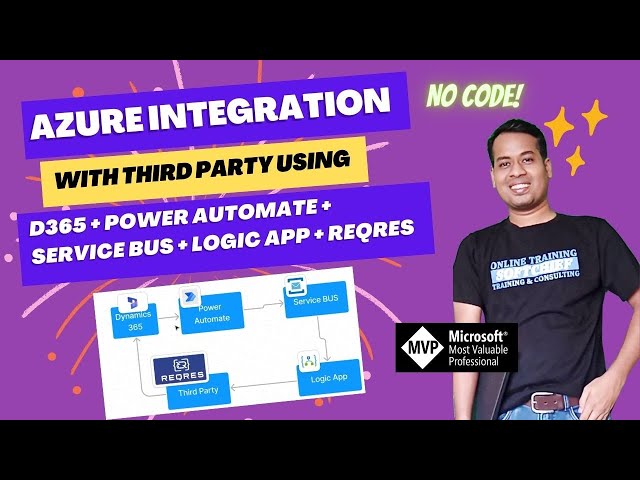 Azure Integration with Dynamics 365 CE + Service  Bus + Azure Logic App +Third Party Integration