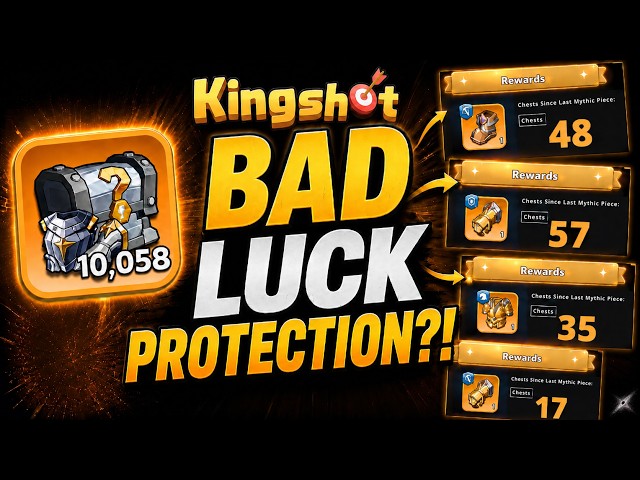 I Opened 10,000 Gear Chests❗️Kingshot Has HIDDEN Bad Luck Protection