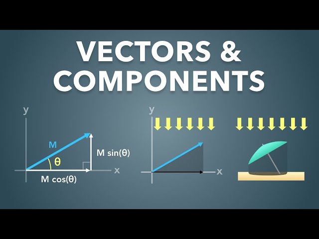 Vectors and How to Find Components | Physics - Basics