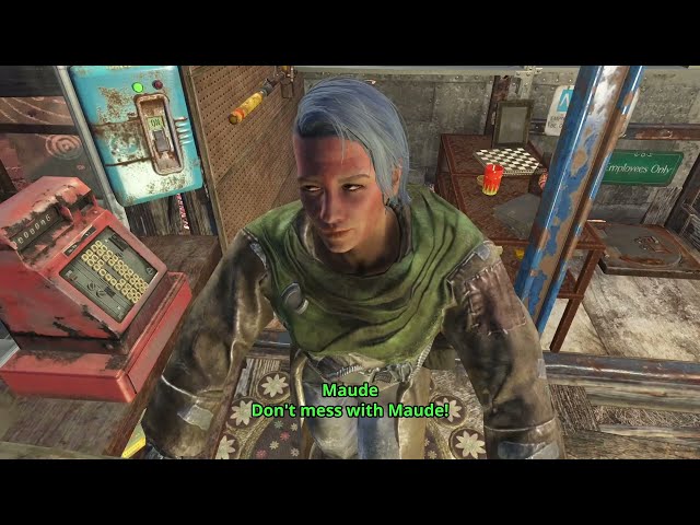 Maude's Pit Stop -  County Crossing Settlement Story Tour  (Vanilla Fallout 4)