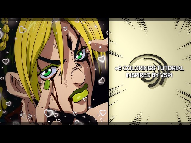 +6 COLORING’S INSPIRED IN VSP TUTORIAL IN「Alight Motion 」