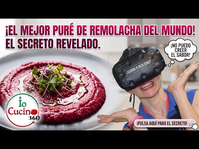 ¿Puré Rojo? El Secreto Mejor Guardado 😲 PURE DE REMOLACHA en 360°