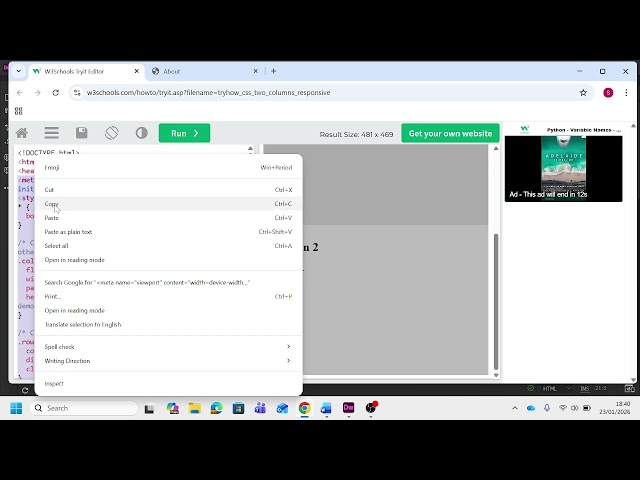 1  Adding the code for the About page (2026)